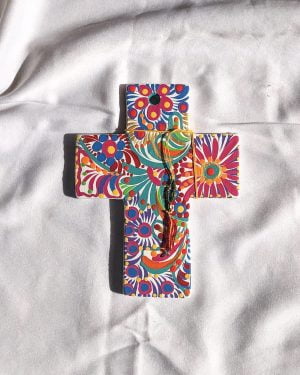 Colourful mexican cross